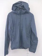 ◇ FILA フィラ ワンポイント刺繍 長袖 ジップアップ パーカー サイズM グレー レディース P  【中古】 【1211100014890】