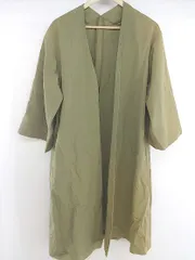 ◇ ◎ ADAM ET ROPE アダムエロペ 長袖 コート サイズF ベージュ カーキ レディース P  【中古】 【1211100018690】