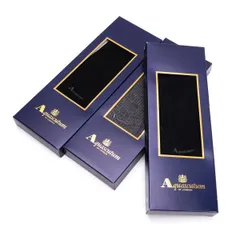 アクアスキュータムAquascutum ソックス 3点セット グレー黒紺25