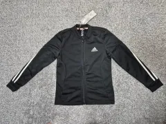 新品 アディダス キッズ 女の子 弱起毛 トラック ジャケット 140