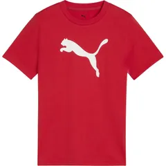 PUMA(プーマ) ESS プーマ ロゴ Tシャツ B ウェア Ｔシャツ 687784、(11)ForAllTimeレッド
