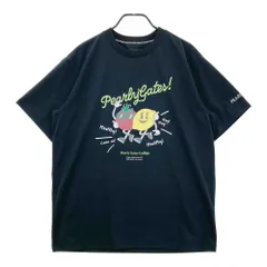 サイズ：6 PEARLY GATES パーリーゲイツ 2025年モデル 半袖Tシャツ  ブラック系 [240101594082] ゴルフウェア メンズ ストスト