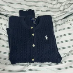 ポロ ガールズ カーディガン L