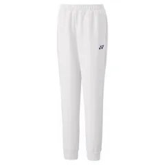 ヨネックス YONEX ウィメンズスウェットパンツ テニス・バドミントン アパレル(レディース) 67080-011、(011)ホワイト