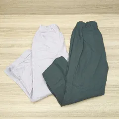 ◇ 《 Heather ヘザー まとめ売り2点セット サイズMのみ ウエストゴム 無地 ストレッチ パンツ レディース 》 E  【1211150017612】