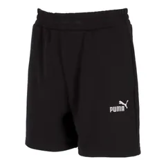 PUMA(プーマ) ESS NO.1 ロゴ ハイウェスト 5 ショートパンツ TR スポーツスタイル ウェア ショートパンツ 687538、(01)プーマブラック