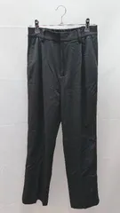 ◇ JEANASIS ジーナシス ワンタック ウエストゴム 内掛けボタン パンツ スラックス サイズF グレー レディース E  【1211150019678】