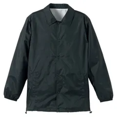 ユナイテッドアスレ UnitedAthle ナイロン コーチジャケット カジュアル ジャケット (705901-2)、ﾌﾞﾗｯｸ