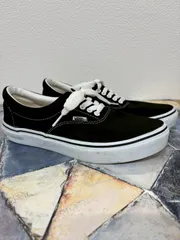 VANS ヴァンズ ERA エラ ブラック ホワイト スニーカー 中古 26.5cm