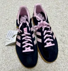 (230)(新品) adidas アディダス スペツィアル ブラック ピンク スニーカー スポーツ