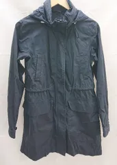 ◇ Theory セオリー 薄手 フード ジップアップ 長袖 コート サイズP ネイビー レディース E  【1211150037573】