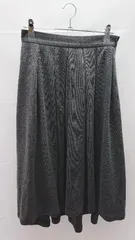 ◇ Audrey and John Wad フィッシュテール　プリーツ 膝丈 フレア スカート サイズM グレー レディース E  【1211150039164】のサムネイル