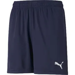 puma(プーマ) TEAMRISE トレーニングショーツ JR サッカーWUPニットH・3/4P (657653-06)、PEACOAT-PUMA