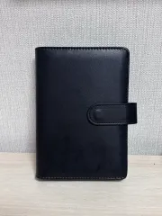 Wowshop 韓国作家 A6 バインダー ブラック 黒 バインダー リフィル 含む 出品