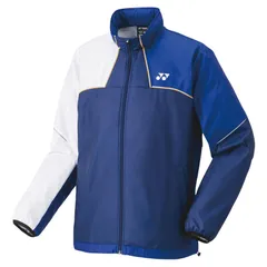 ヨネックス YONEX ユニ裏地付ウィンドウォーマーシャツ バドミントン アパレル(ユニ) (70095)、(169)インディゴブルー
