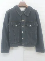 ◇ ◎ &.NOSTALGIA アンド ドット ノスタルジア 長袖 デニム ジャケット Gジャン サイズM グレー レディース P 【中古】 【1211170008645】