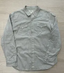 ポロ ラルフローレン ウェスタン 長袖 シャツ アイボリー XL サイズ