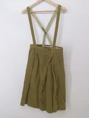 ◇ ◎ RaPPELER× JOURNAL STANDARD サス付き コーデュロイ ワイド パンツ サイズ36 オリーブ グリーン系 レディース P  【中古】 【1211180006020】