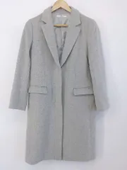 ◇ JOURNAL STANDARD relume ジャーナルスタンダード レリューム 長袖 チェスター コート サイズM グレー レディース P  【中古】 【1211180003029】