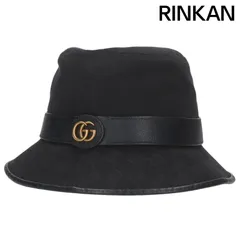 グッチ 576587 4HG53 インターロッキングG GG柄バケットハット メンズ M ※12/28~1/6 発送・問い合わせ遅延