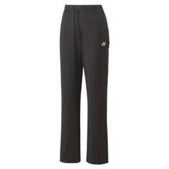 ヨネックス YONEX ウィメンズメッシュウォームアップパンツ テニス・バドミントン アパレル(レディース) 67081-007、(007)ブラック