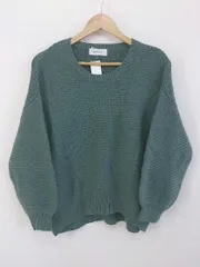 ◇ Simplicite シンプリシテェ 長袖 ニット セーター グリーン系 レディース P  【中古】 【1211230002736】