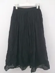 ◇ FREAK'S STORE フリークスストア ウエストゴム ロング フレア スカート サイズF ブラック レディース P  【中古】 【1211230010496】のサムネイル