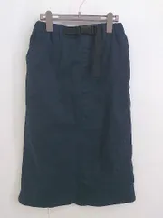 ◇ Live in comfort リブインコンフォート 裏起毛 ロング タイト スカート サイズMP ネイビー レディース P  【中古】 【1211240009046】