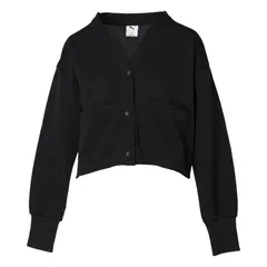 PUMA(プーマ) AUTUMN ニット JKT スポーツスタイル ウェア スウェットシャツ 690180、(01)PUMABLACK