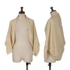 ヴラスブラムVlas Blomme リネンボレロカーディガン ベージュF