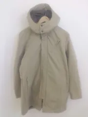 ■ MICHEL KLEIN homme ミッシェルクランオム 長袖 ロング コート サイズ48 ベージュ メンズ P  【中古】 【1212020002790】