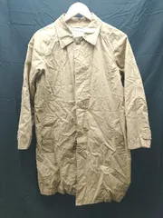 ◇ JOURNAL STANDARD relume 薄手 無地 シンプル 長袖 ステンカラーコート アウター サイズF キャメル レディース E  【1212020032780】