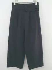 ◇ ◎ LUCA/LADY LUCK LUCA ルカ レディラックルカ タック ワイド パンツ サイズ36 ダークグレー系 レディース P  【中古】 【1212050000964】