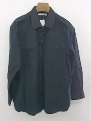 ◇ OUTERSUNSET アウターサンセット 長袖 シャツ ブラウス サイズF ネイビー レディース P  【中古】 【1212050000131】