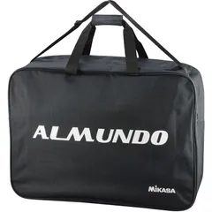 MIKASA(ミカサ) サッカーボールB6コイリクロALMUNDOロゴ サッカー バッグ・ケース ボールバッグ (ACBGM60BKALMD)、ブラックのサムネイル