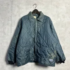 70s~80s BIG SMITH USA製 ビッグスミス ヴィンテージキルティングジャケット サンフェード 鬼フェード 古着