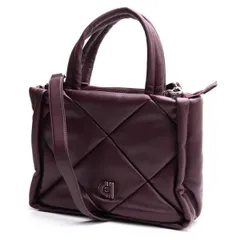 コールハーンCOLE HAAN キルト2WAYバッグ ワインF