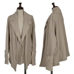 ワイズY's ニットレイヤードデザインカーディガン ベージュ2