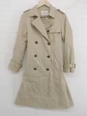 ◇ ◎ OPAQUE.CLIP オペークドットクリップ ベルト付 長袖 トレンチ コート サイズM ベージュ レディース P  【中古】 【1212130007876】のサムネイル