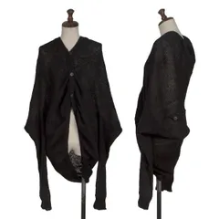 ワイズY's ローゲージウールニットカーディガン  黒M位