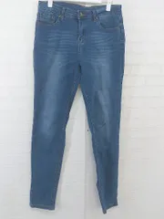 ◇ antiqua アンティカ ストレッチ デニム パンツ ジーンズ サイズ M ブルー レディース P  【1212140008436】
