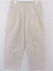 ◇ EMMA CLOTHES エマ クローズ タック パンツ サイズM ライトベージュ系 メンズ P  【1212160003435】のサムネイル