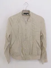 ◇ UNTITLED アンタイトル 長袖 ジップアップ ジャケット サイズ2 ベージュ レディース P  【1212160002896】