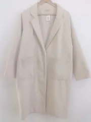 ◇ mystic ミスティック 起毛 長袖 ロング コート サイズF ベージュ系 レディース P  【中古】 【1212170001223】のサムネイル