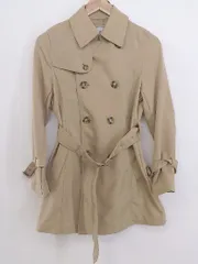 ◇ ◎ ROPE PICNIC ロペピクニック ベルト付 長袖 トレンチ コート サイズ38 ベージュ レディース P  【1212190003191】