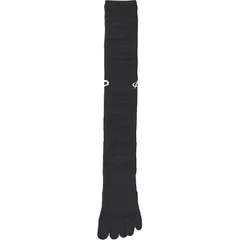 Phiten ファイテン スポーツソックス 5本指 ロング(2足組) ボディーケア ソックス al945273、ブラック