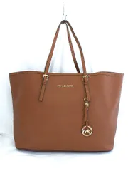 【208930】MICHAEL KORS マイケルコース  レザー　トート　ラージサイズ ブラウン