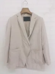 ◇ YECCA VECCA イェッカ ヴェッカ 2B 長袖 テーラードジャケット ベージュ系 レディース メンズ P  【1212200007980】のサムネイル