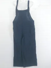 ◇ Alma Design アルマデザイン リネン混 サロペット サイズM ネイビー レディース P  【1212200009243】