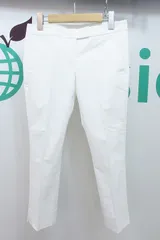 【203379】theory luxe セオリーリュクス  テーパード クロップドパンツ  38 0206460 ホワイト